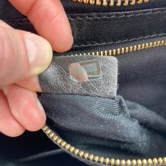 Chloe Black Ethel Handbag with Authenticity Card - Picture 9 of 12